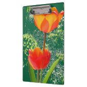 Oranje ventilatorklembord klembord (Links)