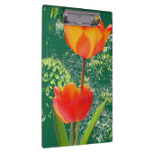 Oranje ventilatorklembord klembord (Rechts)
