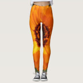 Oranje ventilatorLeggings Leggings (Voorkant)