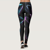 Oranje ventilatorLeggings Leggings (Achterkant)