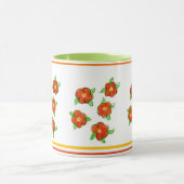 Oranje ventilatorontwerper mok (Midden)