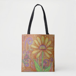 Oranje ventilatorTas Tote Bag