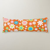 Oranje ventilatorvermogen lichaamskussen (Voorkant)