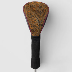 Oranje verhoogde veren- of vlindervleugel? golfheadcover