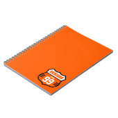 Oranje verkeersborden notitieboek (Linkerzijde)