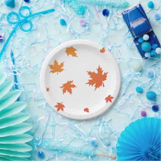 Oranje verlof bij bord (Feest)