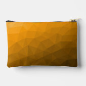 Oranje verloop geometrisch mesh patroon etui (Achterkant)