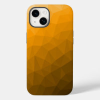 Oranje verloop geometrisch mesh patroon