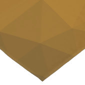 Oranje verloop geometrisch mesh patroon korte tafelloper (Hoek)