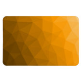 Oranje verloop geometrisch mesh patroon magneet (Horizontaal)