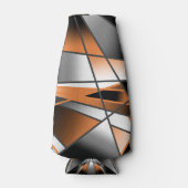 Oranje verloopkleur vulling mechanisch ontwerp flesjeskoeler (Voorkant)