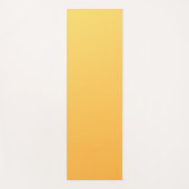 Oranje verloopkleur yogamat (Voorkant)