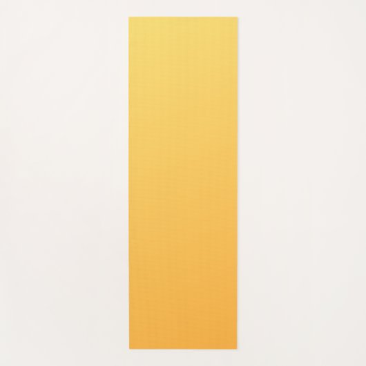 Oranje verloopkleur yogamat (Voorkant)