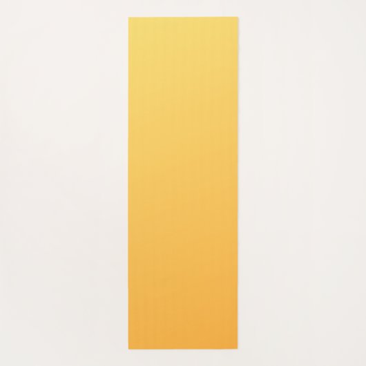 Oranje verloopkleur yogamat (Achterkant)