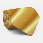 Oranje verloopmengsel stropdas (Opgerold)