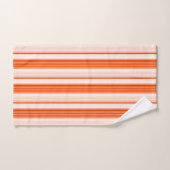 Oranje verlooppatroon bad handdoek (Handdoek)