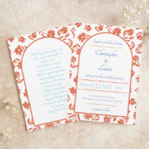 Oranje Verona Sunset Flowers Wedding