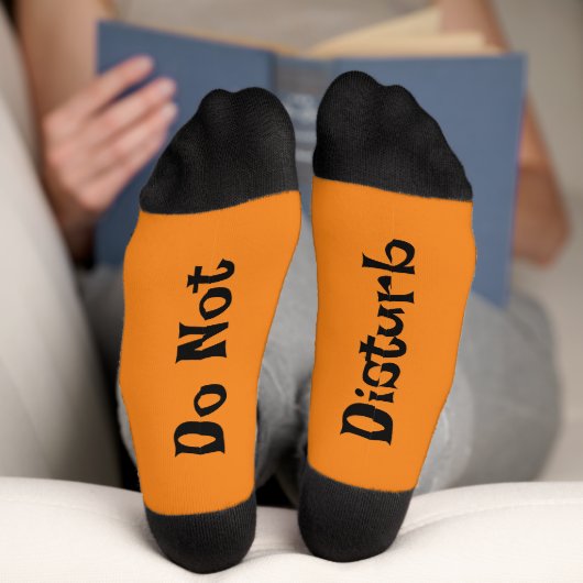 Oranje verstoort contactdozen niet sokken (Onderkant)