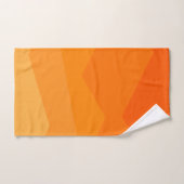 Oranje vervaagt  bad handdoek (Handdoek)