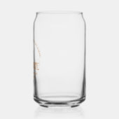 Oranje Veterinaire School Afstuderen Custom Blikvorm Glas (Links)