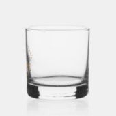 Oranje Veterinaire School Afstuderen Custom Whisky Glas (Links)