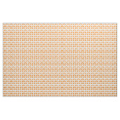 Oranje vette vlinders stof (Yard (91,4 cm))