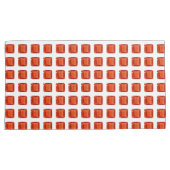 Oranje vierkant patroon kussensloop (Voorkant-Rechts)