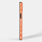 Oranje Vierkante Pixels  Case-Mate iPhone Case (Achterkant / Rechts)