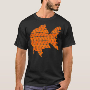 Oranje vis 1 t-shirt