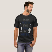 Oranje vis in de wijnfles t-shirt (Voorkant volledig)
