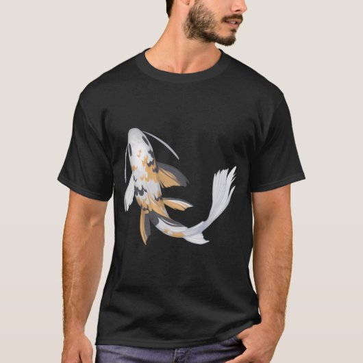 Oranje Vis T-shirt (Voorkant)