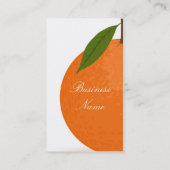 Oranje Visitekaartje (Achterkant)