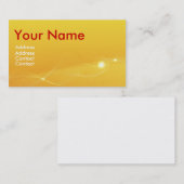 Oranje Visitekaartje (Voorkant / Achterkant)