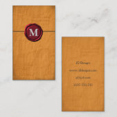  Oranje Visitekaartje (Voorkant / Achterkant)