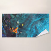 ORANJE VISSEN BLUE OCAN BADHANDDOEK (Badhanddoek)