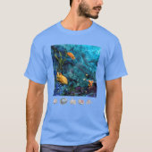 ORANJE VISSEN BLUE OCEAN T-Shirt (Voorkant)