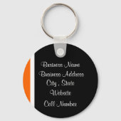 Oranje Vlaanderen Sleutelhanger (Achterkant)