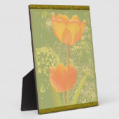 Oranje vlakte fotoplaat (Zijkant)