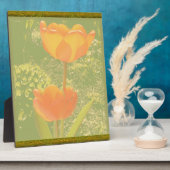 Oranje vlakte fotoplaat (Zijkant)