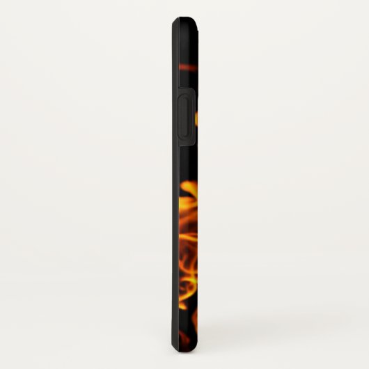 Oranje vlam Case-Mate iPhone case (Achterkant/rechts)