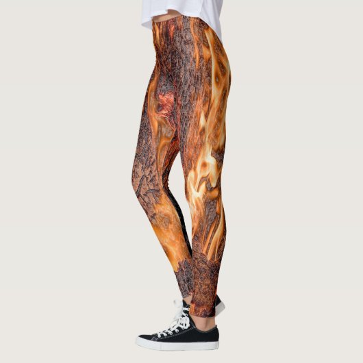 Oranje vlam leggings (Links)