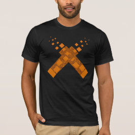 Oranje vlammensterfte cultus kruist brandkraan Hal T-shirt