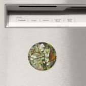 Oranje vlinder en bijen magneet (Insitu (Vaatwasser))