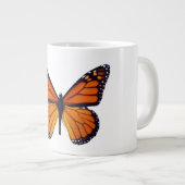 Oranje vlinder Jumbo Mok (Voorkant rechts)