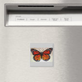 oranje vlinder magneet (Insitu (Vaatwasser))