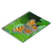 Oranje vlinder notitieboek (Linkerzijde)