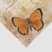  Oranje vlinder Tissuepapier (Detail)