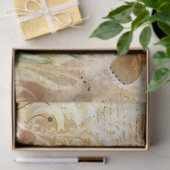  Oranje vlinder Tissuepapier (Geschenk)