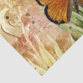  Oranje vlinder Tissuepapier (Detail)