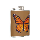 Oranje vlinderkolf heupfles (Rechts)